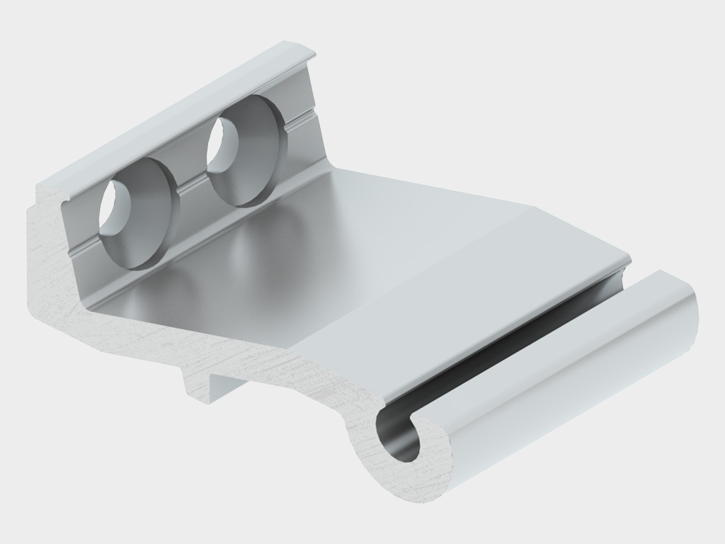 Импостный сухарь позволяет разделять полотно двери на несколько частей.